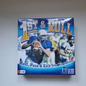 1st & Roll Board Game, ROLL, PASS & KICK WAY TO VI